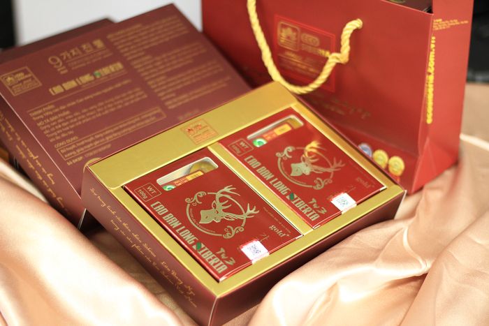 Cao ban long hộp quà tặng 1 Cao ban long hộp quà tặng 1