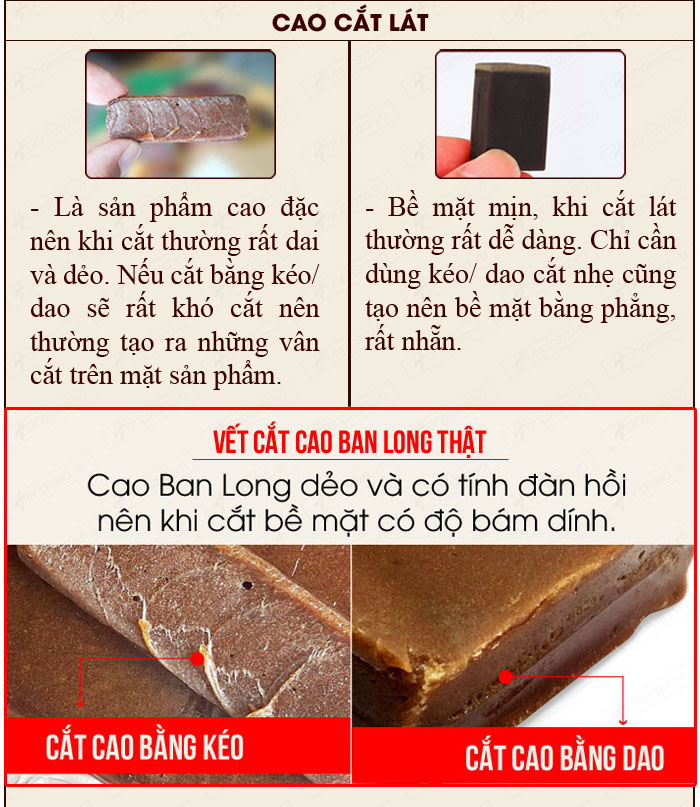 Một số cách nhận biết cao ban long thât 4 Một số cách nhận biết cao ban long thât 4